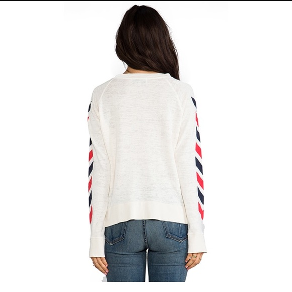 Wildfox 1974 Nantucket Sweashirt in vintage white - Picture 3 of 8